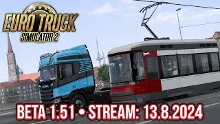 EURO TRUCK SIMULATOR 2 Update 1.51 - Convoy Multiplayer | Start: Brémy | 13.8.2024