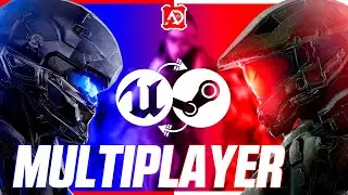 Como Criar um Jogo MULTIPLAYER Online Conectado à STEAM Unreal Engine | UE 4 BR | Tutorial Português