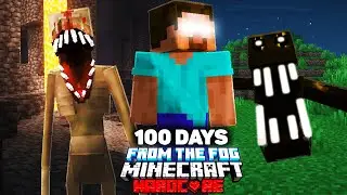I Survived 100 Days Of From The Fog In Minecraft Hardcore...