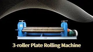 W11 4×1600 Three Roller Mechanical Metal Sheet Rolling Machine