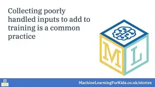 Collecting poorly handled inputs to add to training is a common practice