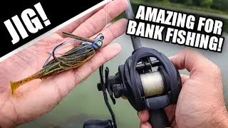 Easy Jig for Bank Fishing (Catch MORE Bass!)