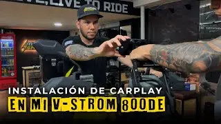 Instalación de ⚡CARPLAY⚡ en mi 🔥V-STROM800DE🔥