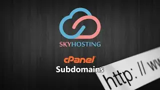 cPanel Subdomains - SkyHosting.rs