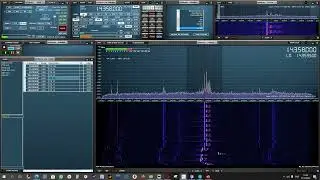 Странный сигнал в эфире КВ диапазона 14358 кГц (Х06 бывшая номерная станция F06 Russian Spy Numbers)