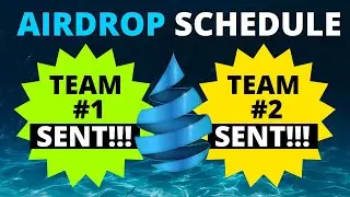 DRIP Network - NEW DRIP AirDrop Schedule (over $175 in AirDrops Sent)!