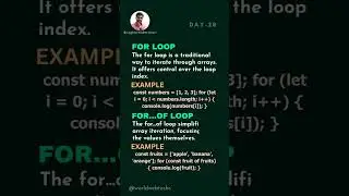 Looping Through Data Structures👨‍💻Navigating Arrays & Sets in JavaScript⌨️