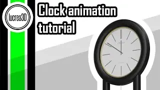Clock animation blender tutorial