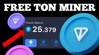free ton for gas fee mining app | free btc mining | how to earn ton free #tonmining