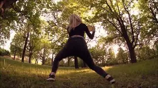 Dogfrisbee in slow motion - german shepherd Britney  ♥