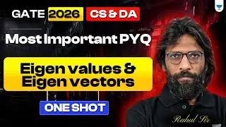 Most Important PYQ on Eigenvalues & Eigenvectors | ONE SHOT Session