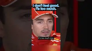 Leclerc: I don't know what to say anymore. 🤦