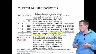 Convergent and discriminant validity