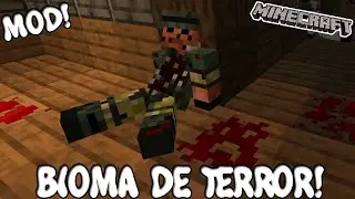 EL BIOMA DEL TERROR! Minecraft 1.19.2 MOD HORROR ELEMENTS!