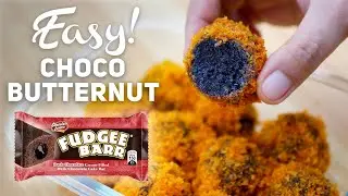 How to Make Choco Butternut using Fudgee Bar (No Bake Easy Recipe at Home)