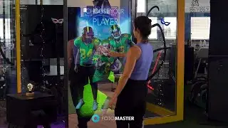 Augmented Reality Magic with Foto Master's Mirror Photo Booths! 📸 🏈