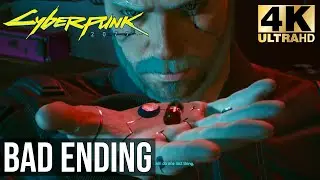 Bad Ending (Worst Ending) - Cyberpunk 2077 - 4K ULTRA HD 60FPS PS5