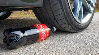Crushing Crunchy & Soft Things by Car! EXPERIMENT CAR vs COCA COLA