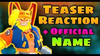 MONKEY KING "SUNNY" OFFICIAL NAME LEAK - TEASER REACTION BEAST MODE | FRAG Pro Shooter Teaser 1.7.8