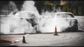 Drifto treniruotė | Pajūrio slalomas | #e92 #bmw #v8