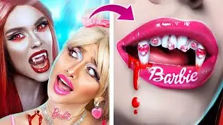 Nasıl Vampir Olunur! Barbie'den Vampire Dönüşüm!