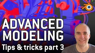 Advanced modeling - Converting CAD to Blender EP19c
