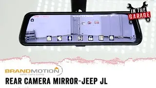 Brandmotion FullVUE Rear Camera Mirror for Jeep JL -  Features and Review