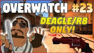 CS:GO - Overwatch #23 | Deagle Only Challenge?! Troll Spoluhráči! | TomT Highlights