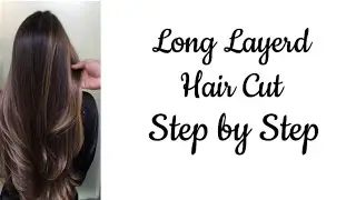 Long Leyer Haircut|step by step |SweettouchBeautyparlour