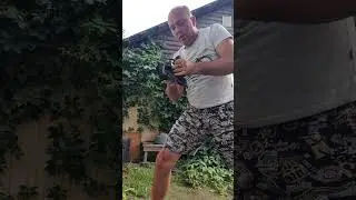 Загнул стальную.скобу 200 мм×10 мм!!!