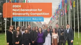 2024 Next Generation for Biosecurity Competition: A Conversation with the Experts