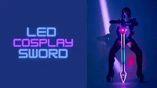LED cosplay sword