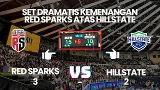 [FAN CAM] Spike Petir Mega Pastikan Kemenangan Dramatis Red Sparks! MEGA TERUSLAH MENYALA!!! 🔥🇮🇩