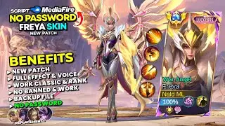 Script Skin Freya Epic Revamp War Angel No Password Mediafire | Full Effect & Voice - New Patch