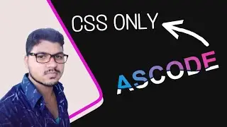 Animation text background using html and css