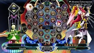 BBCF Netplay Casuals: Yhorm(Es,Rachel) vs Neptune(Izayoi,Naoto)