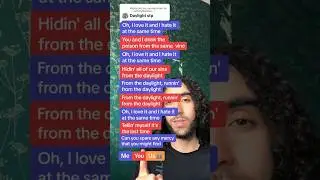 CHALLENGE 🎤 Can you sing Daylight 🌅 in karaoke ? 🔴 #duet #popcornduet #davidkushner #singing