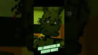 William Afton in a Nutshell #minecraftshorts #fnaf #springtrap #youtubeshorts #shorts