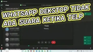 How to Fix No Sound on WhatsApp Desktop When Calling on a Windows 10 Laptop (Voice & Video Call)