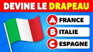 Devine le PAYS par son DRAPEAU - Avec Options 🚩✅ | 100 Drapeaux 🤓