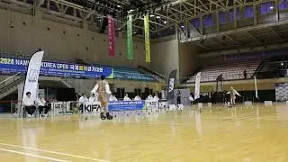 Kim Chaelim & Park Yoonjin - 3rd place - Pair - 2024 Namwon Korea Open - 김채림 & 박윤진 - 페어 - 3위 - 남원