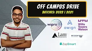 🔴 LATEST OFF CAMPUS DRIVE | Jobs and Internships | Batches: 2022 | 2021 🔥🔥