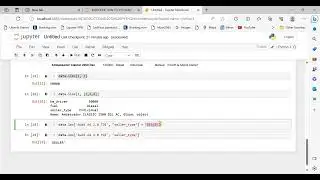 Set new values in cells using loc operator in Python