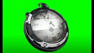 Green Screen ,Transition  awesome 3D and 2D STOP WATCH  TRANSTION