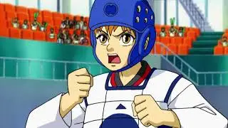 Anime Taekwondo girls fight (Korean)
