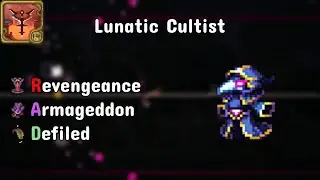 Terraria Calamity Mod - RAD Mode Lunatic Cultist