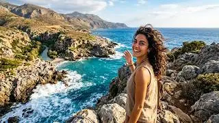 Exploring the Wild Side of Palaiochora day 2 — Cliffs, River & Hidden Spots | 4K 60FPS