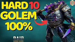 My 100% Safe Ice Golem 10 Hard Mode Team | Raid: Shadow Legends