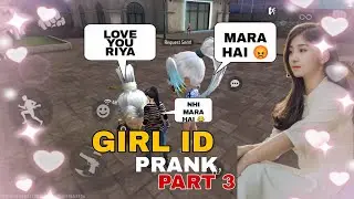 FREE FIRE GIRL I'D PRANK IN SOCIAL ZONE 😂😂#part3