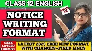 Notice Writing Class 12 | Simran Sahni